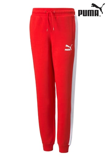 Puma and Red Iconic T7 Youth Track Joggers (Q99253) | £40