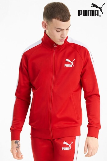 Puma Red Iconic T7 Mens Track Jacket (Q99254) | £70