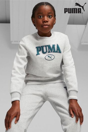 Puma Debut Grey Squad Youth Sweatshirt (Q99275) | £40