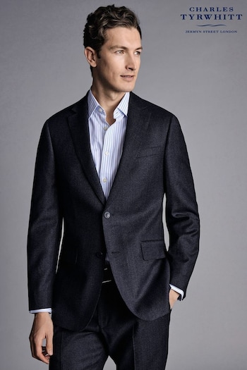Charles Tyrwhitt Blue Slim Fit Italian Pindot Suit (Q99330) | £300