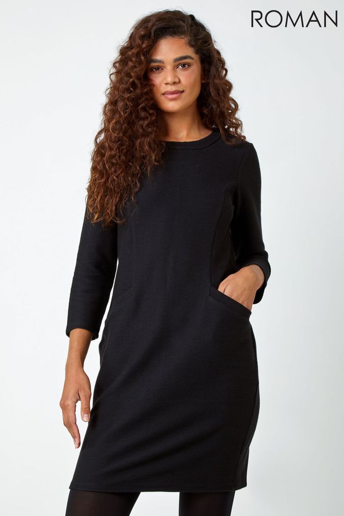 Long sleeve shift dress 2024 uk