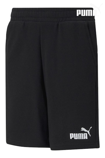 Puma pie Black Essentials Youth Sweat Shorts (Q99498) | £20