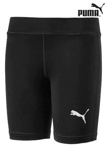 Puma Black Kids Liga Base Layer Short Tights (Q99499) | £22