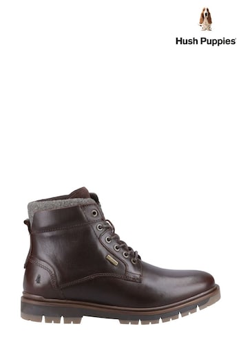 Hush Puppies Peter Brown Boots (Q99569) | £100