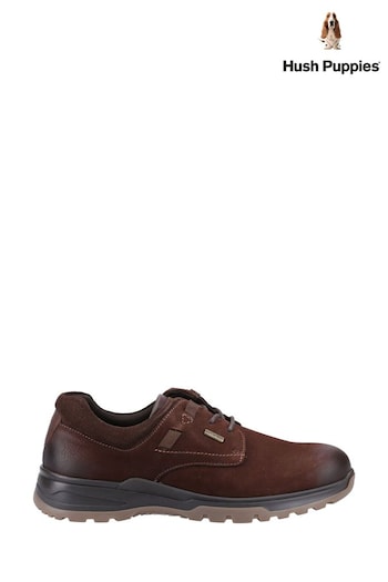 Hush Puppies Pele Brown Shoes (Q99576) | £95