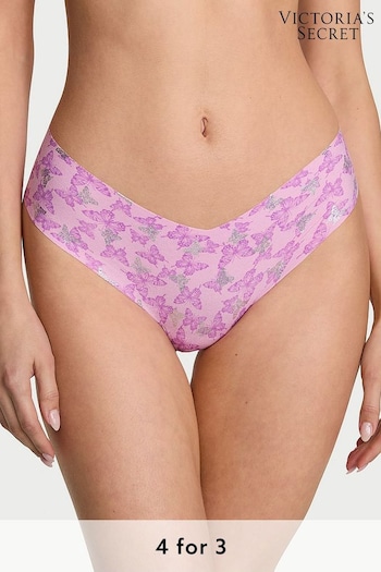 Victoria's Secret Violet Sugar Butterfly Thong Knickers (Q99592) | £9