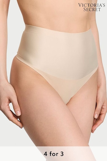 Victoria's Secret Marzipan Nude Smooth Thong Shaping Knickers (Q99624) | £20
