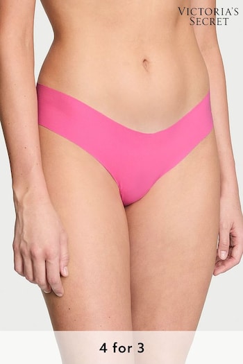 Victoria's Secret Hollywood Pink Thong Ribbed Knickers (Q99657) | £9
