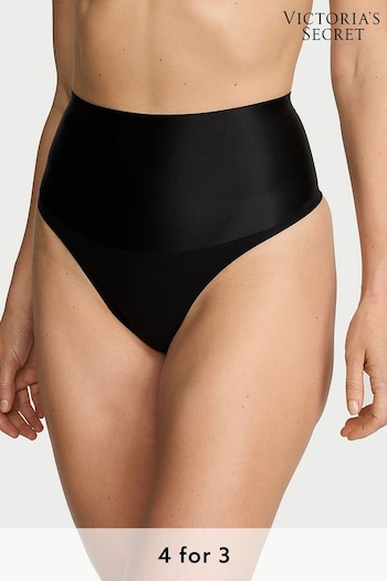 Victoria's Secret Black Smooth Thong Shaping Knickers (Q99659) | £20