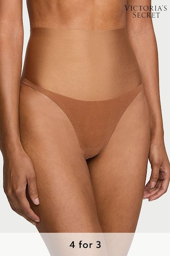 Victoria's Secret Caramel Nude Smooth Thong Shaping Knickers (Q99678) | £20