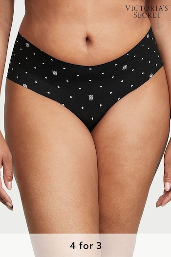 Victoria's Secret Black Dot Logo Hipster Knickers (Q99699) | £9