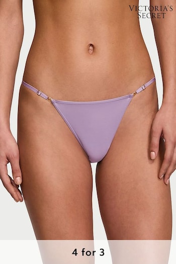 Victoria's Secret Frozen Plum Purple Bikini Knickers (Q99702) | £14