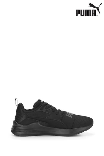 Puma Black Wired Run Pure Youth Shoes (Q99783) | £38