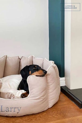 Lords and Labradors Natural High Sided Savanna Dog Bed (Q99873) | £115 - £175