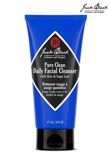 Jack Black Pure Clean Daily Facial Cleanser With Aloe & Sage Leaf 177ml (R00991) | £20