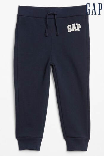 Gap Blue Arch Logo Pull-On Fleece Joggers (R04831) | £15