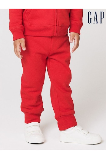 Gap Red Arch Logo Pull-On Fleece Joggers (R04837) | £15