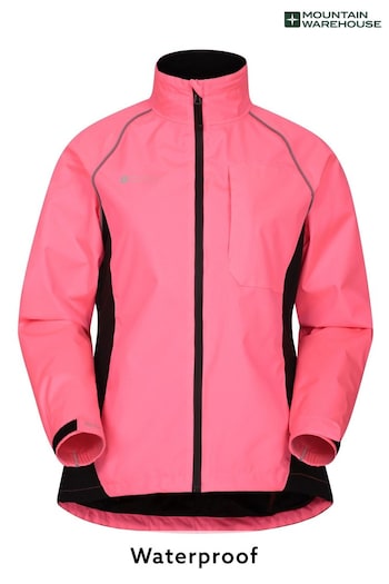 Mountain Warehouse Pink Adrenaline rocks Waterproof Iso-Viz Jacket (R04894) | £55
