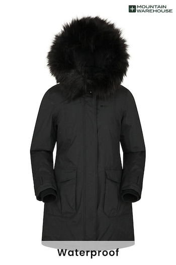 Mountain Warehouse Black Aurora Womens Down Coat (R05259) | £240