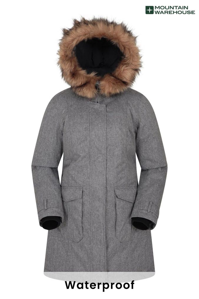 Grey discount parka next