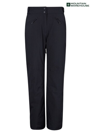 Mountain Warehouse Black Isola Womens Extreme Recco Ski Trousers - Short Length (R06007) | £84