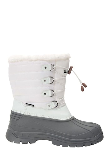 Mountain Warehouse White Whistler Womens Snow Walking Boots (R06150) | £46