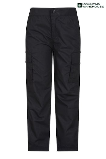 Mountain Warehouse Black Active Kids mens Trousers (R06373) | £20