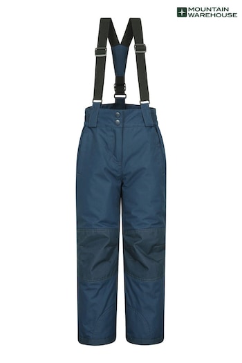 Mountain Warehouse Blue Raptor Kids Snow Trousers Nero (R06568) | £44