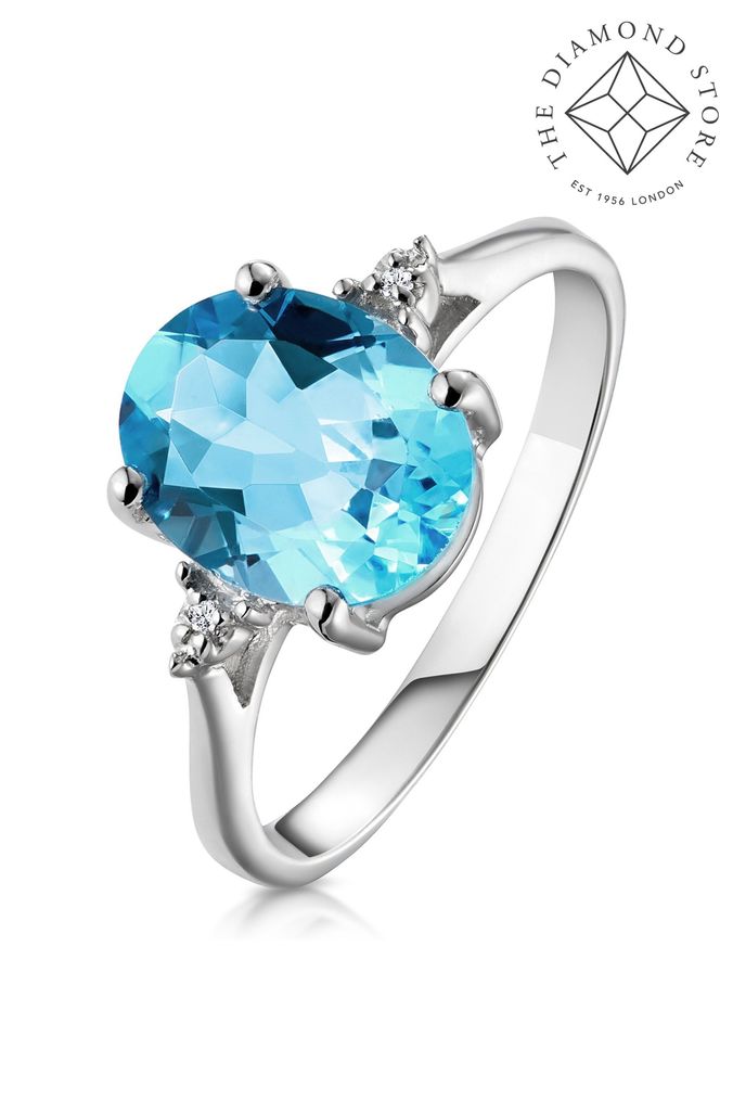 Beautiful sales blue rings