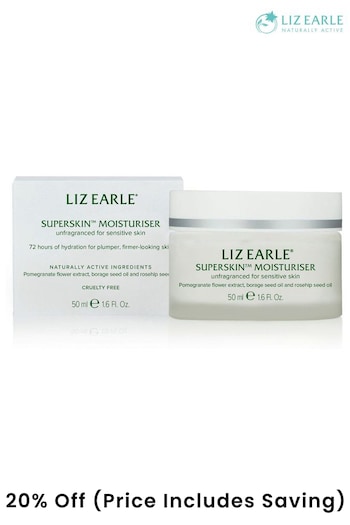Liz Earle Superskin™ Moisturiser Unfragranced for Sensitive Skin 50ml (R15231) | £48
