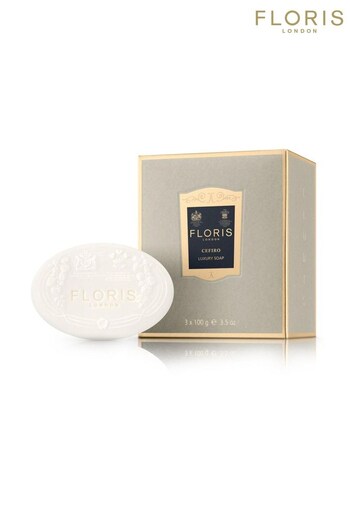 Floris Cefiro Luxury Soap 3x100g (R19012) | £45