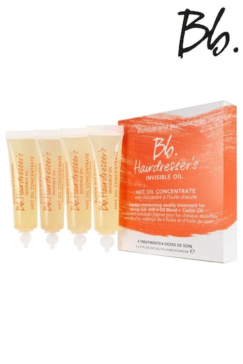 Bumble and Bumble Hairdressers Invisible Oil Hot Oil Concentrate 4 Pack (R24027) | £30