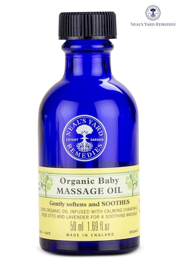 Neals Yard Remedies Organic Baby Massage Oil 50ml (R25348) | £8