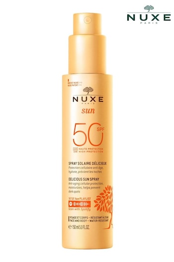 Nuxe Sun SPF 50 Melting Spray High Protection Face and Body 150ml (R34575) | £24