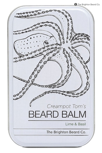 The Brighton Beard Co. Creampot Tom's Lime & Basil Beard Balm 80ml (R35387) | £22