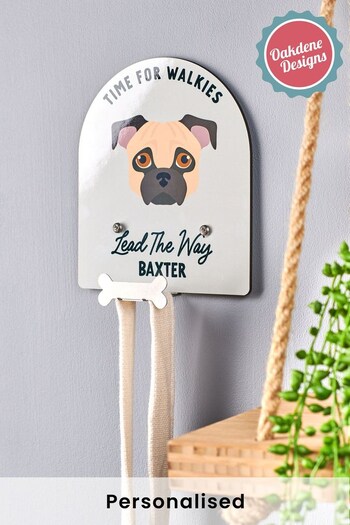 Personalised Dog Breed Lead Hook by Oakdene Designs (R36939) | £17