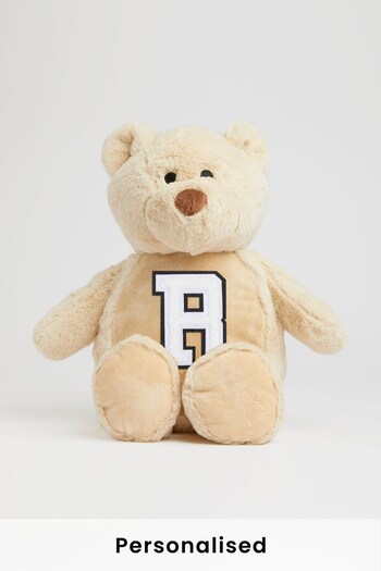 Personalised Soft Plush Bear by Alphabet (R39800) | £26