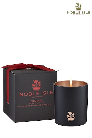 Noble Isle Fireside Single Wick Candle - Mynwy Valley - Warming And Cosy (R40817) | £42