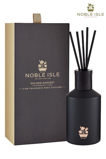 Noble Isle Clear Golden Harvest Scented Reed Diffuser (R40824) | £50