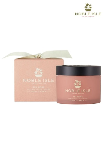 Noble Isle Tea Rose Luxury Body Cream - Chelsea Green - London Pure & Charming (R40838) | £42