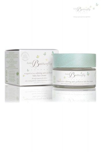 Little Butterfly London Wrapped in Love Calming Anti Pollution Baby Face Cream 50ml (R41163) | £27