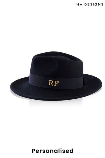 Personalised Felt Fedora Hat by HA Design (R41273) | £45