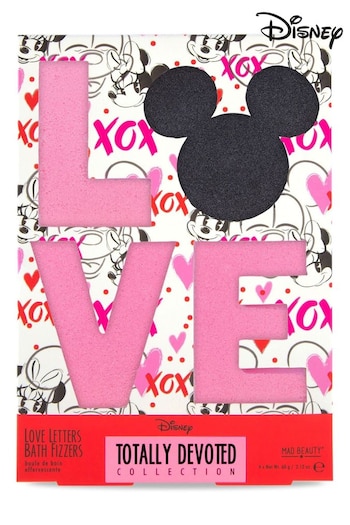 Disney Minnie Mickey Totally Devoted LOVE Bath Fizzers (R43203) | £10