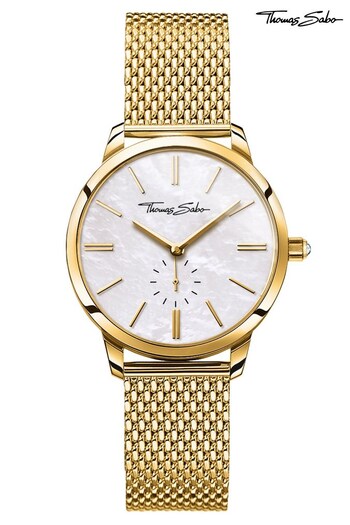 Thomas Sabo Gold Glam Spirit Watch (R45069) | £229