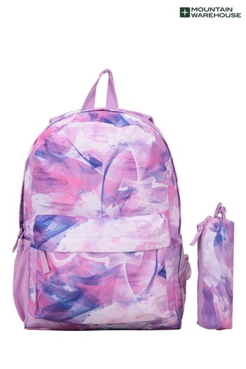 Mountain Warehouse Pink Bookworm Backpack 20L (R46372) | £24