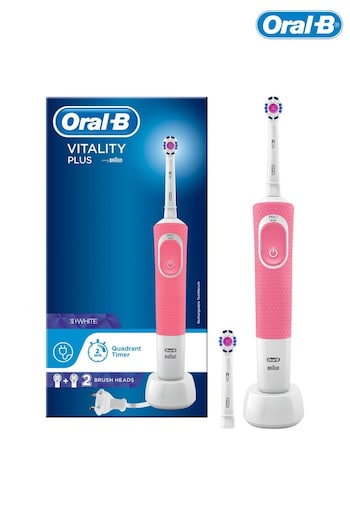Oral-B Vitality Plus White & Clean Rechargeable Electric Toothbrush (R53348) | £24