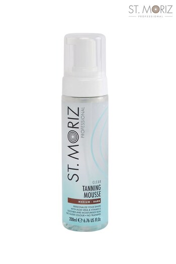St Moriz Professional Medium Dark Clear Tanning Mousse 200ml (R54871) | £7