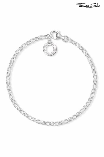 Thomas Sabo Sterling Silver Fine Charm Bracelet (R56551) | £37