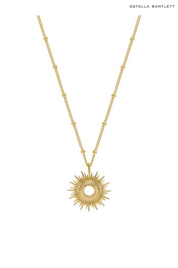 Estella Bartlett Gold Full Sunburst Necklace (R56806) | £25