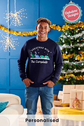 Personalised Men's Family Christmas Character Jumper by Oakdene Designs (R57020) | £30